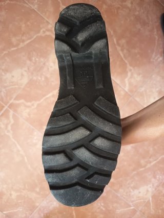 Botas de agua de trabajador de RENFE