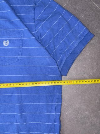 Polo CHAPS Rayas Azules Talla L
