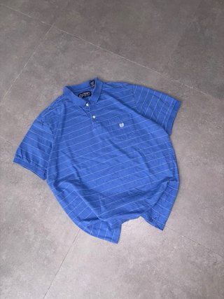 Polo CHAPS Rayas Azules Talla L
