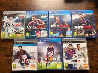 Pack Juegos PS3/PS4: PES y FIFA