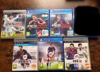 Pack Juegos PS3/PS4: PES y FIFA