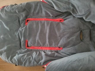Saco silla paseo Interbaby rojo