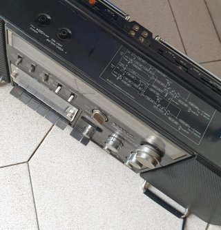 Radiograbadora Sanyo M 9998 K