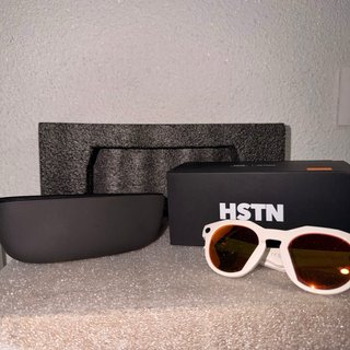 Gafas Oakley meta HSTN Blancas Lentes Naranja