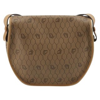 Christian Dior Honeycomb Canvas Shoulder Bag PVC