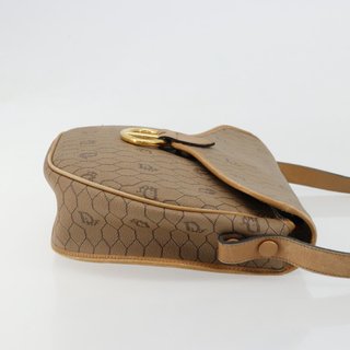 Christian Dior Honeycomb Canvas Shoulder Bag PVC