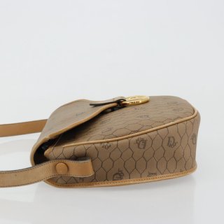 Christian Dior Honeycomb Canvas Shoulder Bag PVC