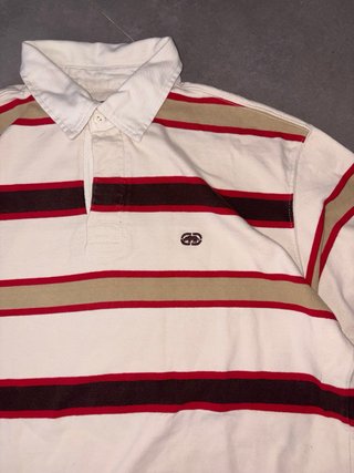 Polo ECKO UNLTD Rugby Manga Larga XL