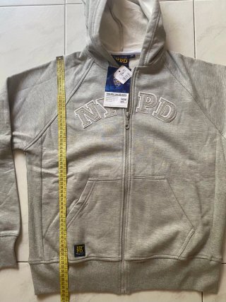Felpa con cappuccio tg 14 anni bambino NYPD