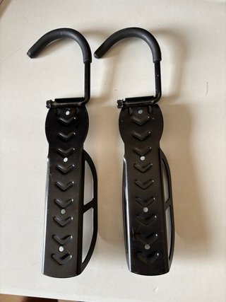 Colgador de Bicicletas Negro (2 unidades)