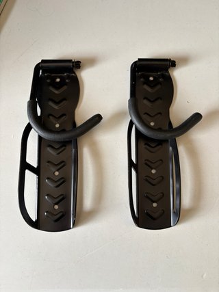 Colgador de Bicicletas Negro (2 unidades)
