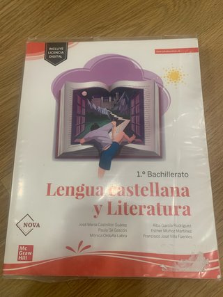 Lengua castellana y Literatura 1.º Bachillerato...