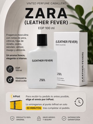 Perfume Zara Leather Fever EDP 100 ml