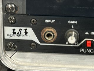 Previo BBE 383 Bass  + Etapa Trace Elliot PPA300
