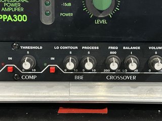 Previo BBE 383 Bass  + Etapa Trace Elliot PPA300