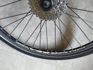 Rueda trasera bicicleta 26"