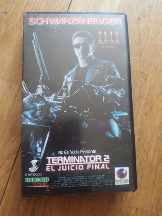 Lote Películas VHS: Rocky, Superman, Terminator
