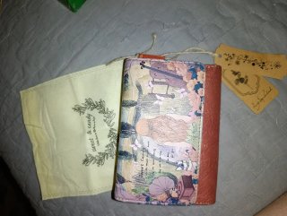Cartera Sweet Candy con diseño floral y violín