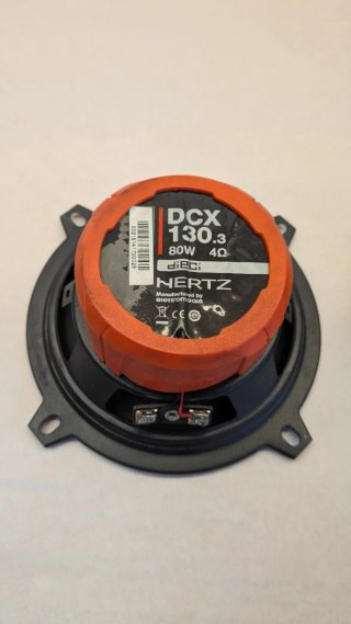 Altavoces Coaxiales Hertz DCX130.3 80W (Par)