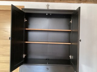 Escritorio Secreter Hemnes Ikea Negro
