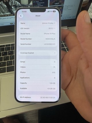 iPhone 14 Plus 128GB Morado
