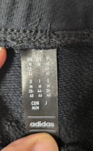 Pantalón Adidas Negro Rayas Blancas