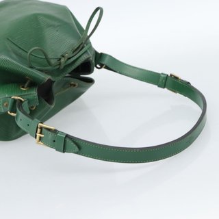 LOUIS VUITTON Epi Petit Noe Shoulder Bag Green