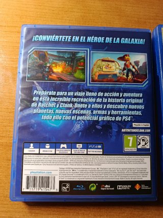 Lote PS4: Ratchet & Clank