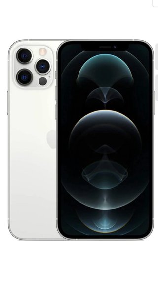 iPhone 12 Pro Plata con salud de batería 97%