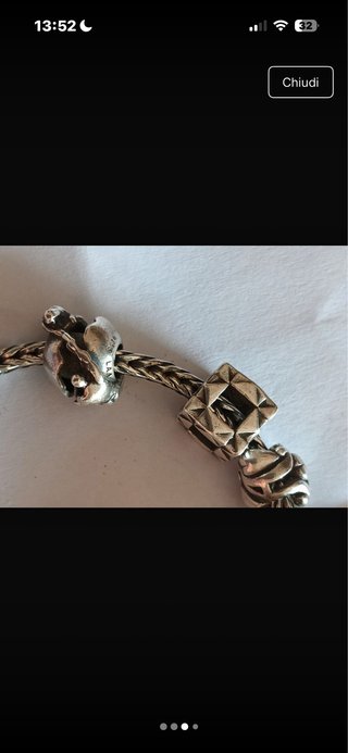 Bracciale Trollbeads Argento