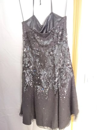 Vestido de fiesta con pedrería