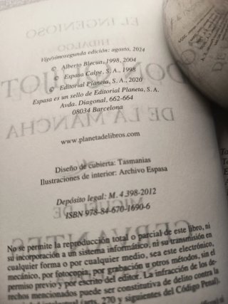 Libro de Don Quijote de la Mancha