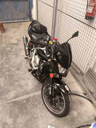 Kawasaki Z750 ABS Naked Negra/Roja