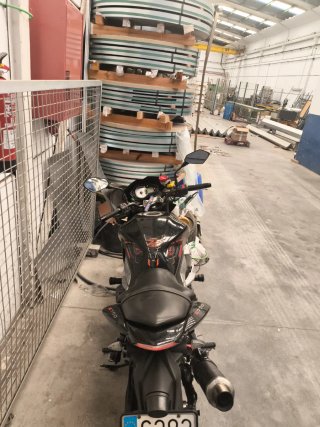 Kawasaki Z750 ABS Naked Negra/Roja