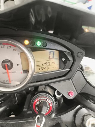 Kawasaki Z750 ABS Naked Negra/Roja