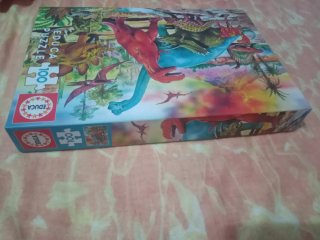Puzzle Educa 100 pezzi Dinosauri