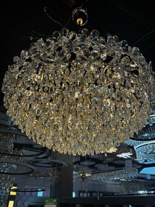 Lámpara de diseño premium en cristal – Estilo lujo