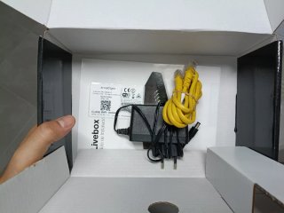 Router Livebox Fibra Negro