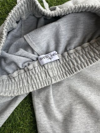 Stone Island Pantalones Cargo Grises