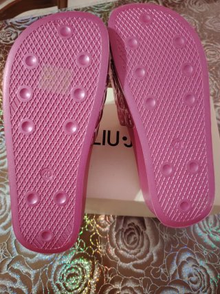 Ciabatte Liu Jo Donna Rosa Bianco Tg 40