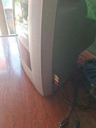 Televisor Antiguo Philips Plata