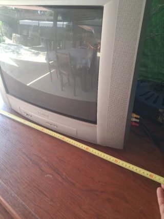Televisor Antiguo Philips Plata