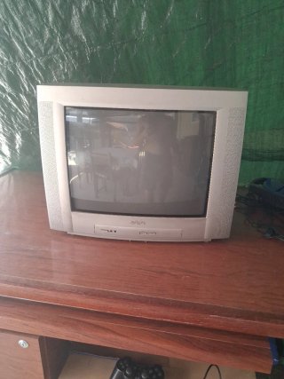 Televisor Antiguo Philips Plata
