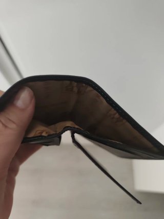 Billetera Titto Bluni Cuero Roja