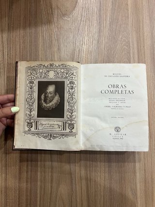 Obras Completas Miguel de Cervantes 1946
