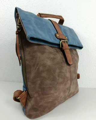 Mochila Roll Top Vintage Impermeable 17