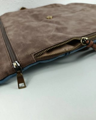 Mochila Roll Top Vintage Impermeable 17