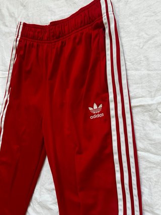 Chándal Adidas 3 Rayas Rojo