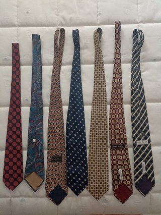 Corbatas clásicas retro vintage.