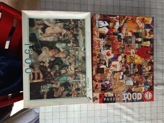 Colección de 13 puzzles. SOLO COLECCIÓN COMPLETA.